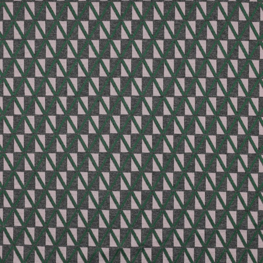 [VE-03327-001] Jersey Jacquard Grafic Check Green/Rose/Grey