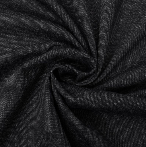 [KI-0812-999] Punta di Roma Denimprint Black