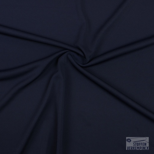 [CL-0089-01] Soepele Jersey Polyester Navy