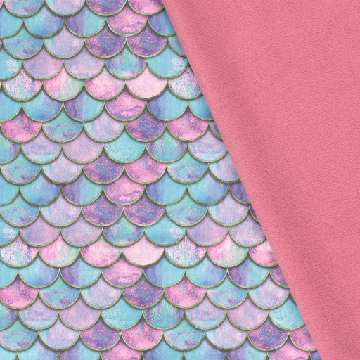 [NO-21634-003] Softshell Digital Scales Aqua/Pink