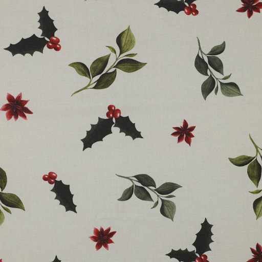 [VE-03248-012] Canvas digital Small Christmas Flowers