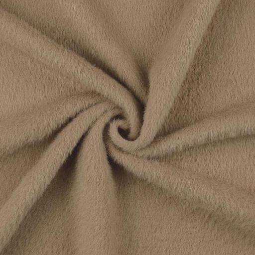 [HE-211064-5006] Coat Fur Beige