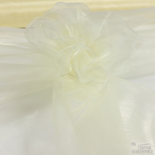 [QT-RS0363-510] Organza Ecru
