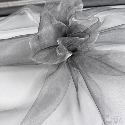 [QT-RS0363-610] Organza Silver