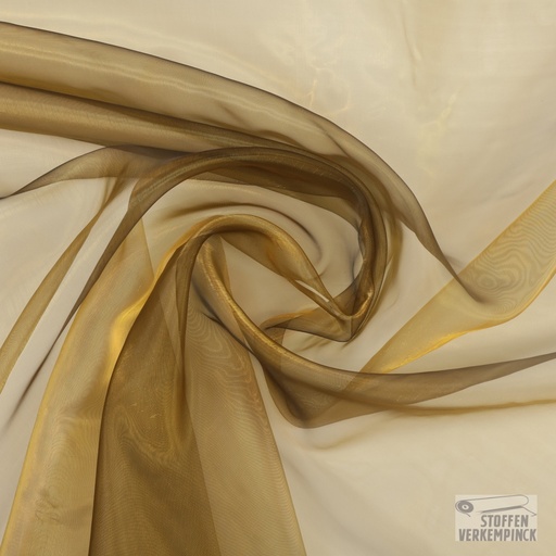 [QT-RS0363-540] Organza Dark Gold
