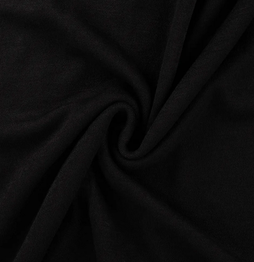 [QT-Q22644-690] Merino Touch Jersey Black