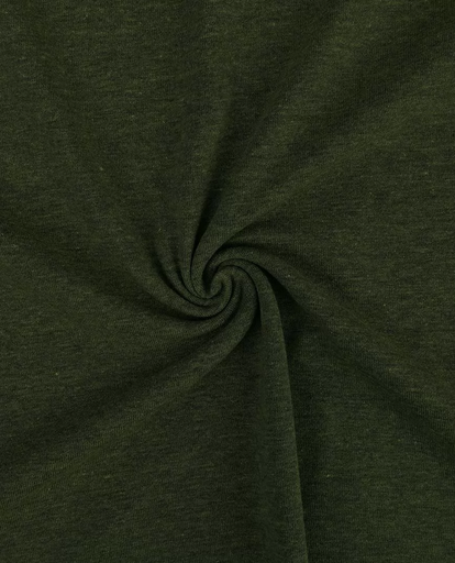 [MU-9733-1027] Jersey Black Yarn Bos Groen
