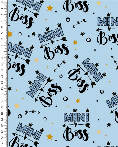 [MU-5557-1305] Jersey Digital Mini Boss Blue