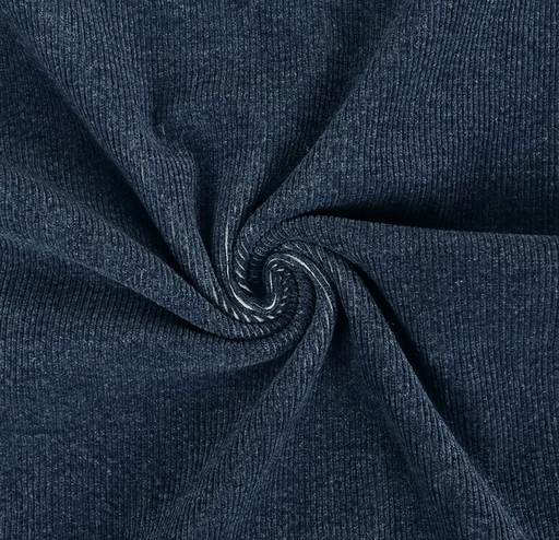 [MU-5626-8] Stretch Jeans Corduroy Donker blauw