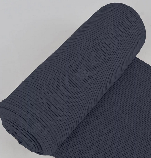 [MU-4996-8] Boordstof Zware rib Navy