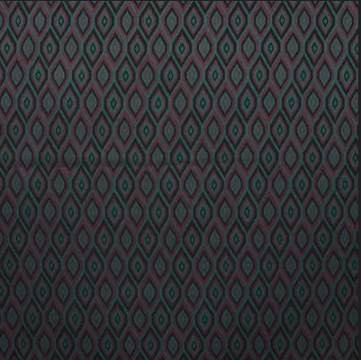 [QT-Q22749-944] Punta Jacquard "Kensi" Petrol/Bordeaux