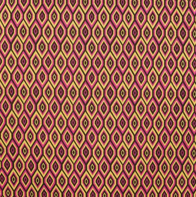 [QT-Q22749-270] Punta Jacquard "Kensi" Pink/Olive
