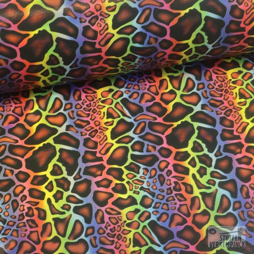 [JO-5357] Lycra Rainbow Reptile