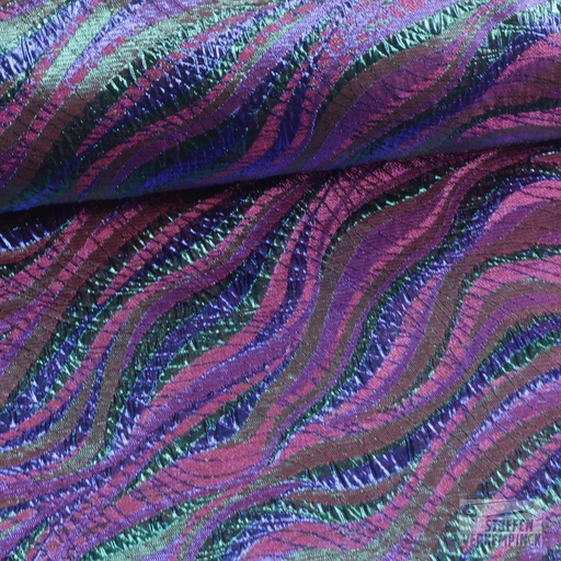 [JO-4846-10] Brokaat Flames Purple/Royal/Green
