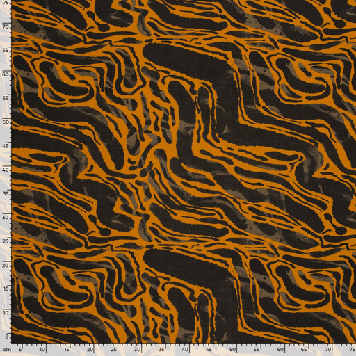 [NO-22210-034] Punta Animal Design Ochre