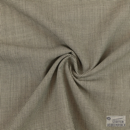 [184-0179] Wol Mini Pied de Poule Zwart/Wit