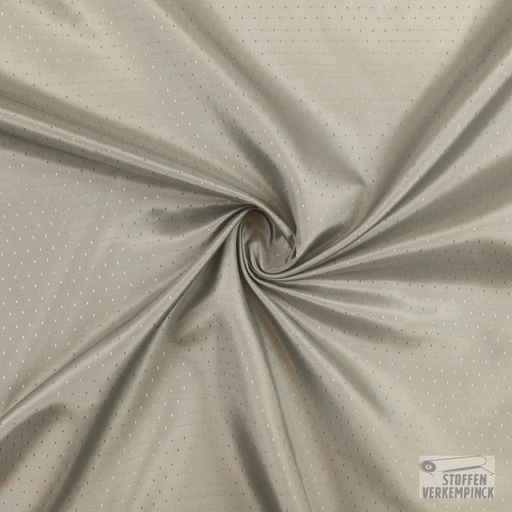 [FA-0632-7804] Acetaatvoering Gestipt Jacquard Grijs