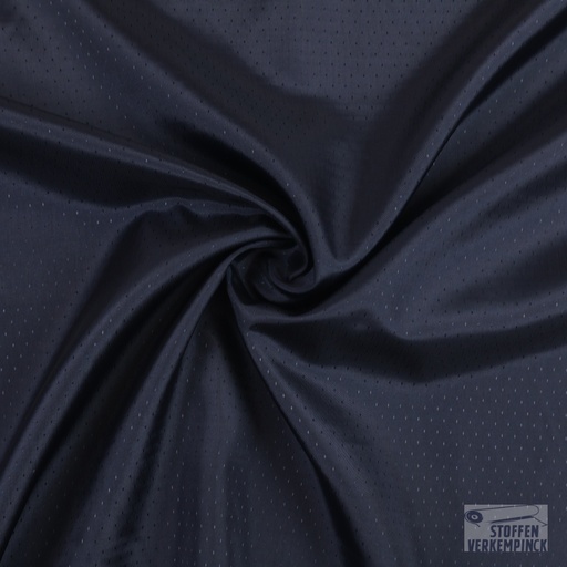 [FA-0632-7922] Acetaatvoering Gestipt Jacquard Navy