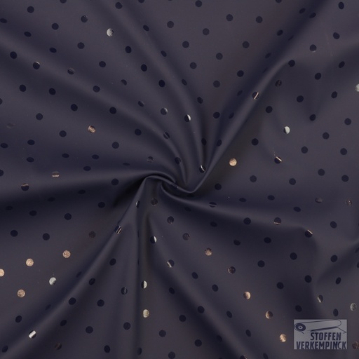 [VE-03239-003] Raincoat Dots Navy