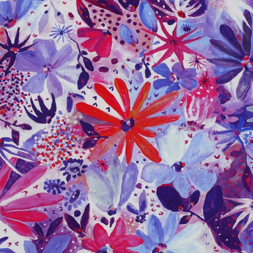 [VE-04055-002] Lenzing Ecovero Dig. Soiree Nerida Hansen Navy