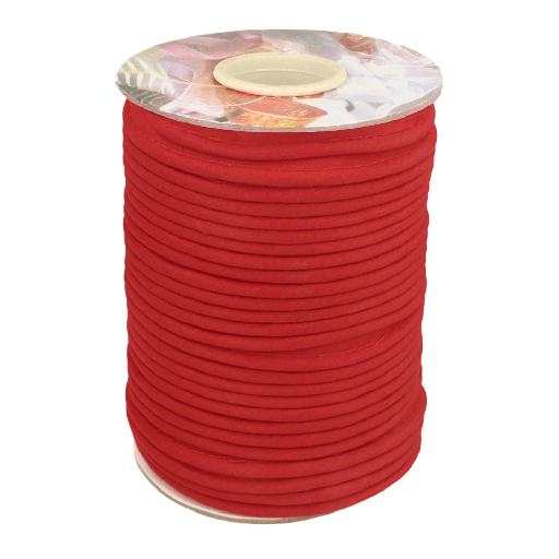 [DBF-5009-722] Paspelband kat/polye 3mm rood