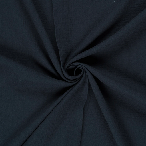 [NO-03001-008] Double Gauze Navy