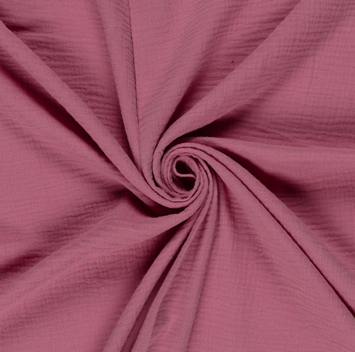 [NO-03001-013] Double Gauze Dark Old Pink