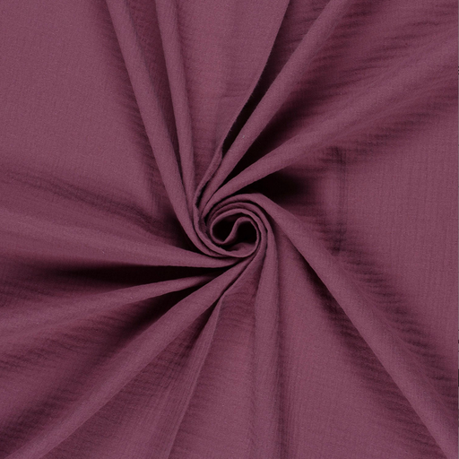 [NO-03001-014] Double Gauze Old Bordeaux