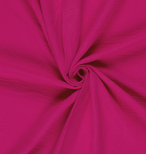 [NO-03001-017] Double Gauze Fuchsia