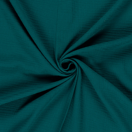 [NO-03001-024] Double Gauze Petrol