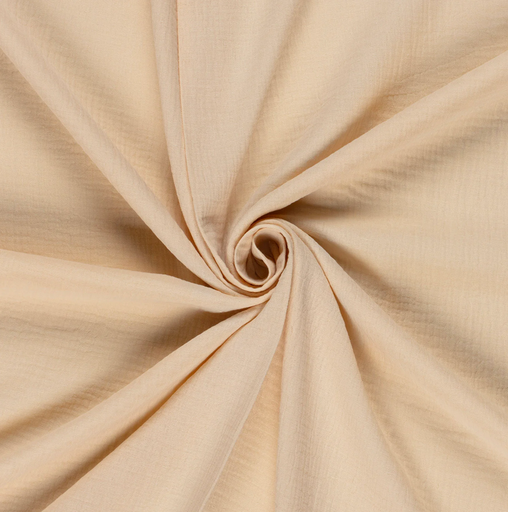 [NO-03001-151] Double Gauze Light Beige