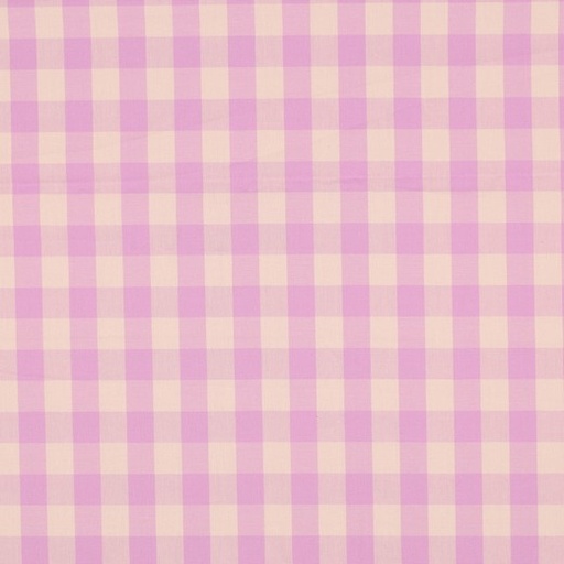 [VE-03511-002] Cotton Yarn Dyed Checks Lilac/Powder