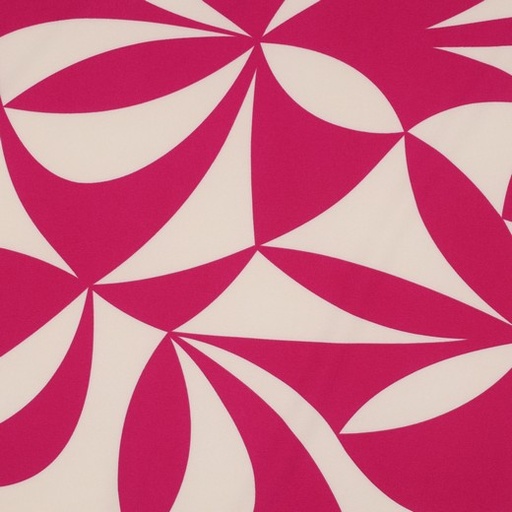 [VE-04272-003] Magnolia Stretch Geometric Fuchsia