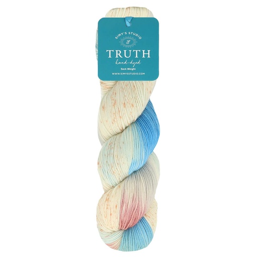 [DBF-1724-SOCK-58] Simy's Truth SOCK 100g - 58 Life is what you make it