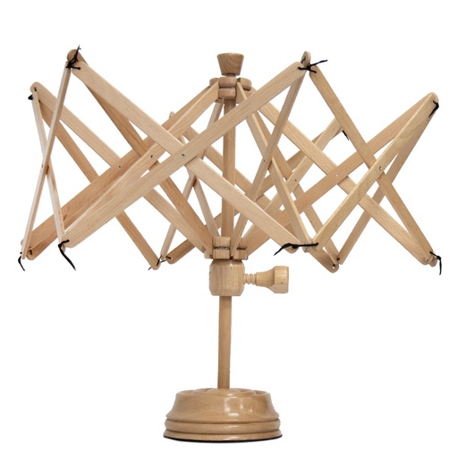 [DBF-23391-2] Scheepjes parapluhaspel met voetstuk beukenhout