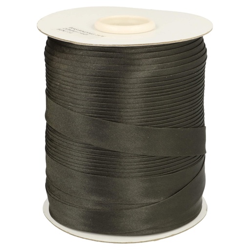 [DBF-3941-20-580] Biaisband satijn 20mm - 580 - zwart