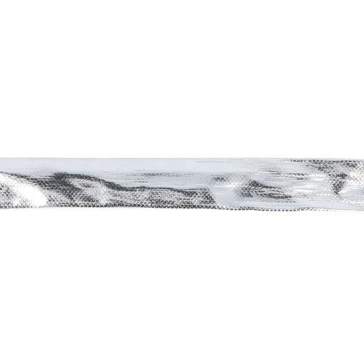 [DBF-3946-16-SI] Biaisband skai zilver 16mm