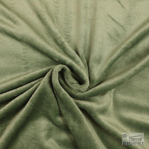 [2JT-CALINOU-LICHEN] Wellnessfleece Uni Oud Groen