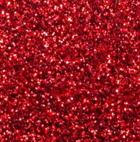 [SI-G0007] Flexfolie Siser Glitter Red 21cm x 30cm