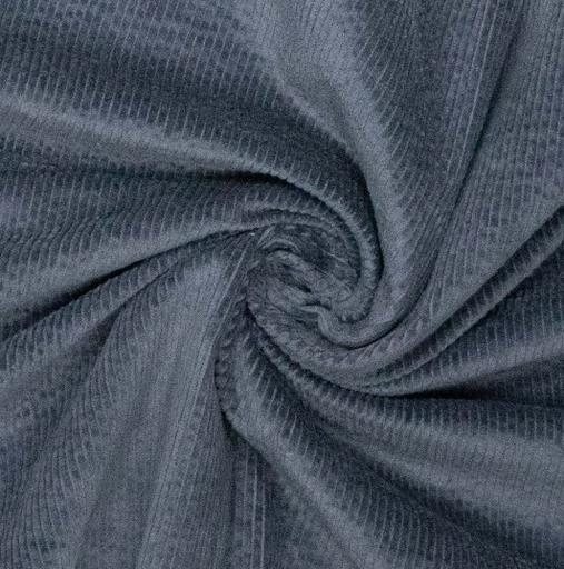 [POL-997383-803] Stretch Corduroy Bubble Wash Jeansblauw