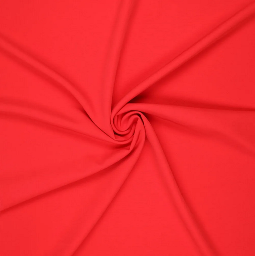 [KI-0955-425] Stretch Double Weavy Roodkoraal