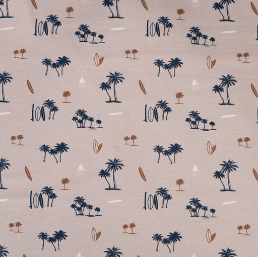 [QT-K10341-520] Jersey Print Beach Sand