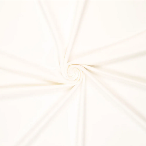 [KI-0932-025] French Terry Not Brushed Off White