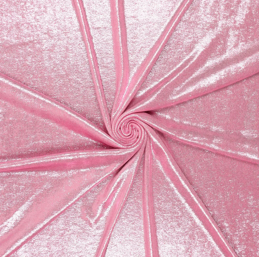 [KI-20627-880] Jersey Slinky Bijoux Foil Rose