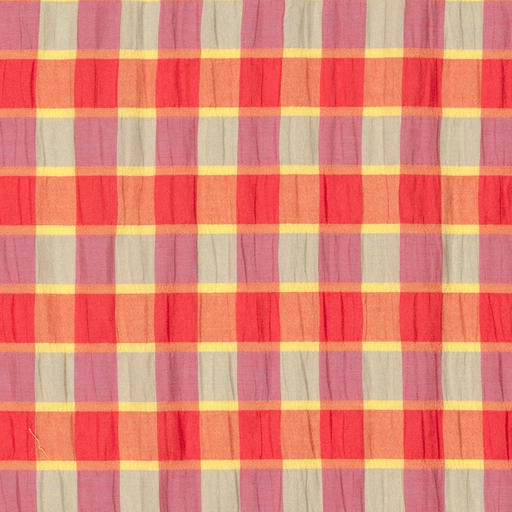 [NO-23247-016] Spandex Bubble Check Red