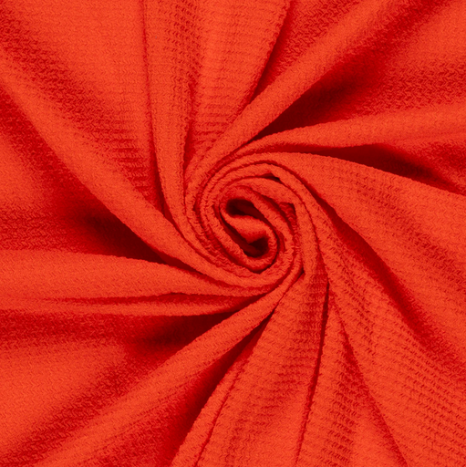 [NO-23003-015] Jersey Polyester Bubble Red