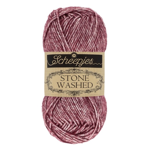 [DBF-1664-810] Scheepjes Stone Washed - 810 Garnet