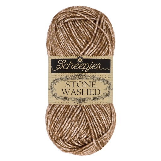 [DBF-1664-822] Scheepjes Stone Washed - 822 Brown Agate