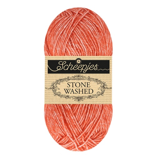 [DBF-1664-843] Scheepjes Stone Washed - 843 Realgar Red