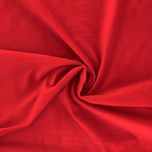 [TI-T08231-008] Fluweel Soepel - Rood